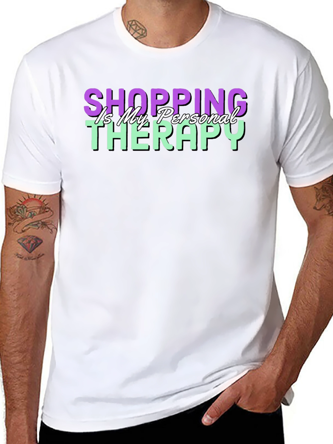 Shopping is My Therapy Tee