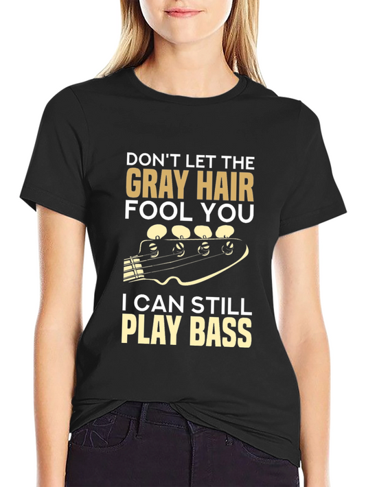 Funny Bass Guitar Player T-Shirt