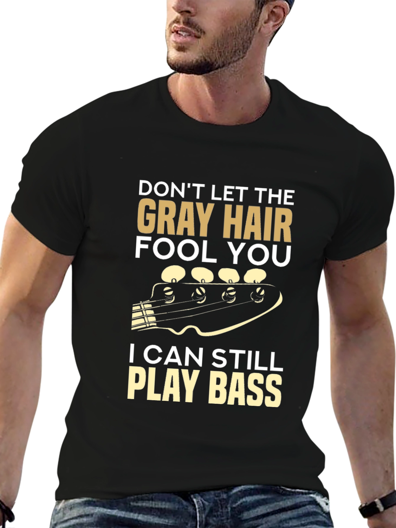 Funny Bass Guitar Player T-Shirt