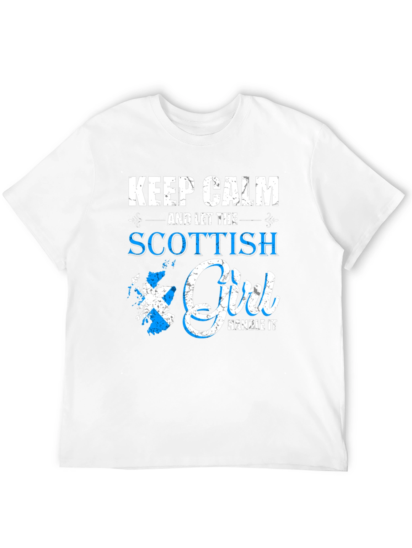 Keep Calm Scottish Girl T-Shirt