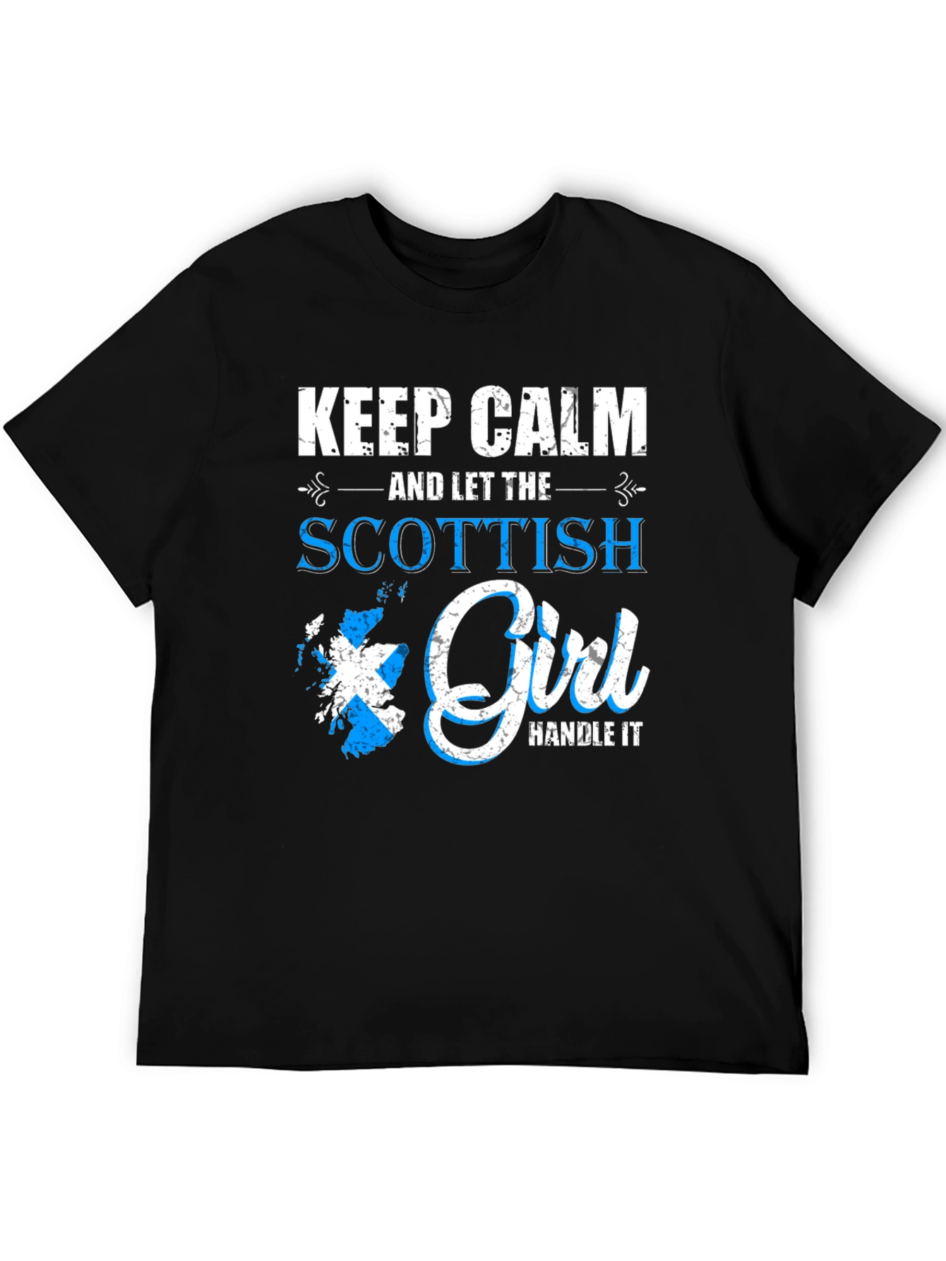 Keep Calm Scottish Girl T-Shirt