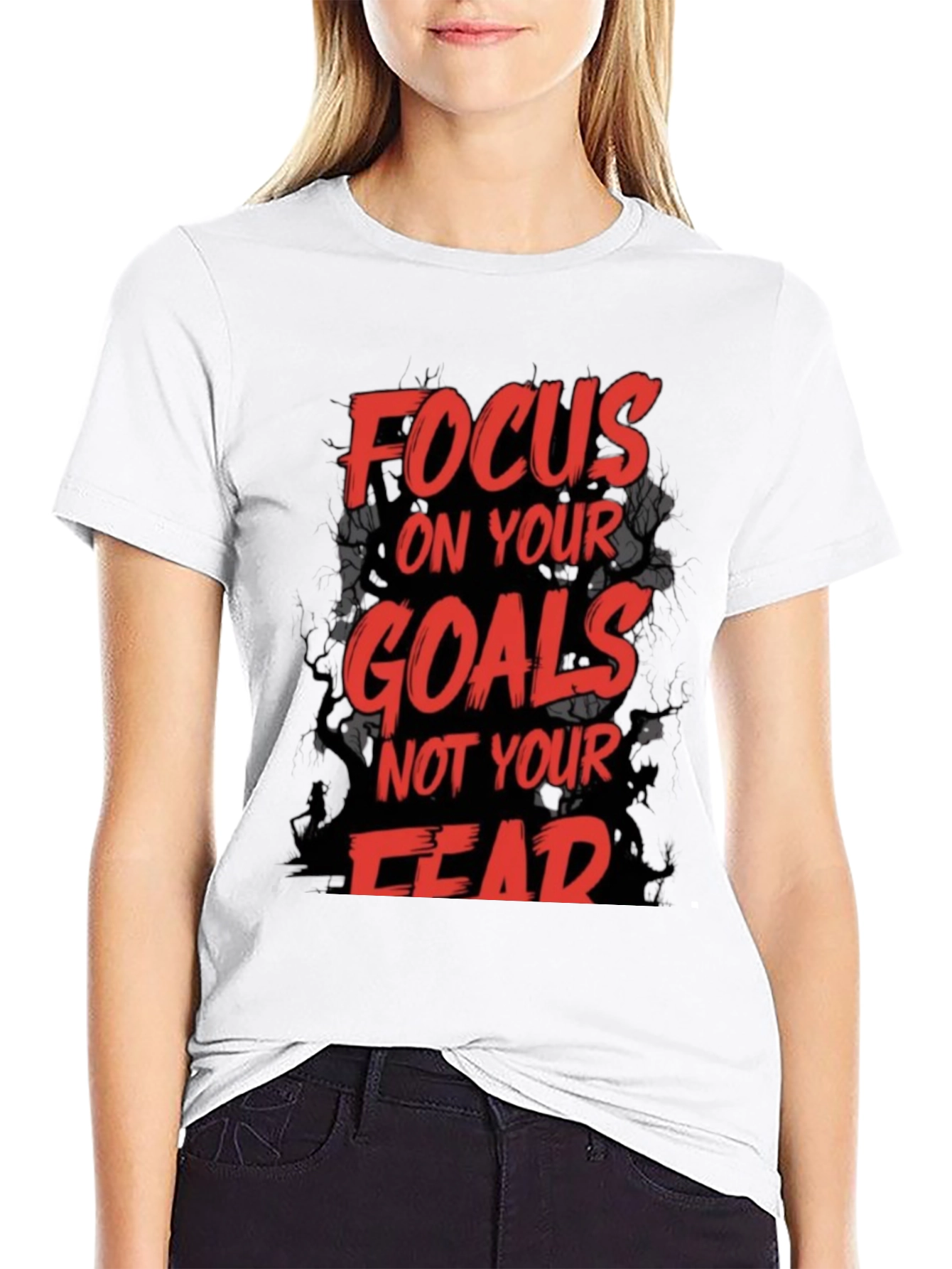 Focus on Goals Graphic T-Shirt