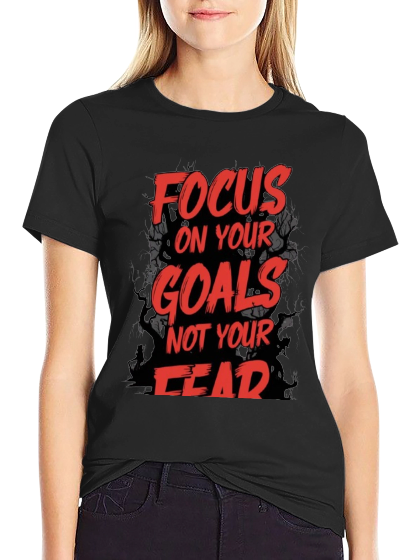 Focus on Goals Graphic T-Shirt