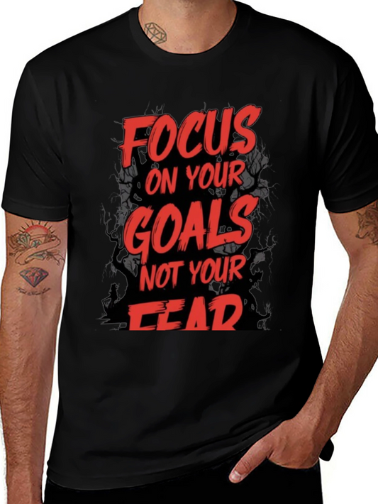 Focus on Goals Graphic T-Shirt