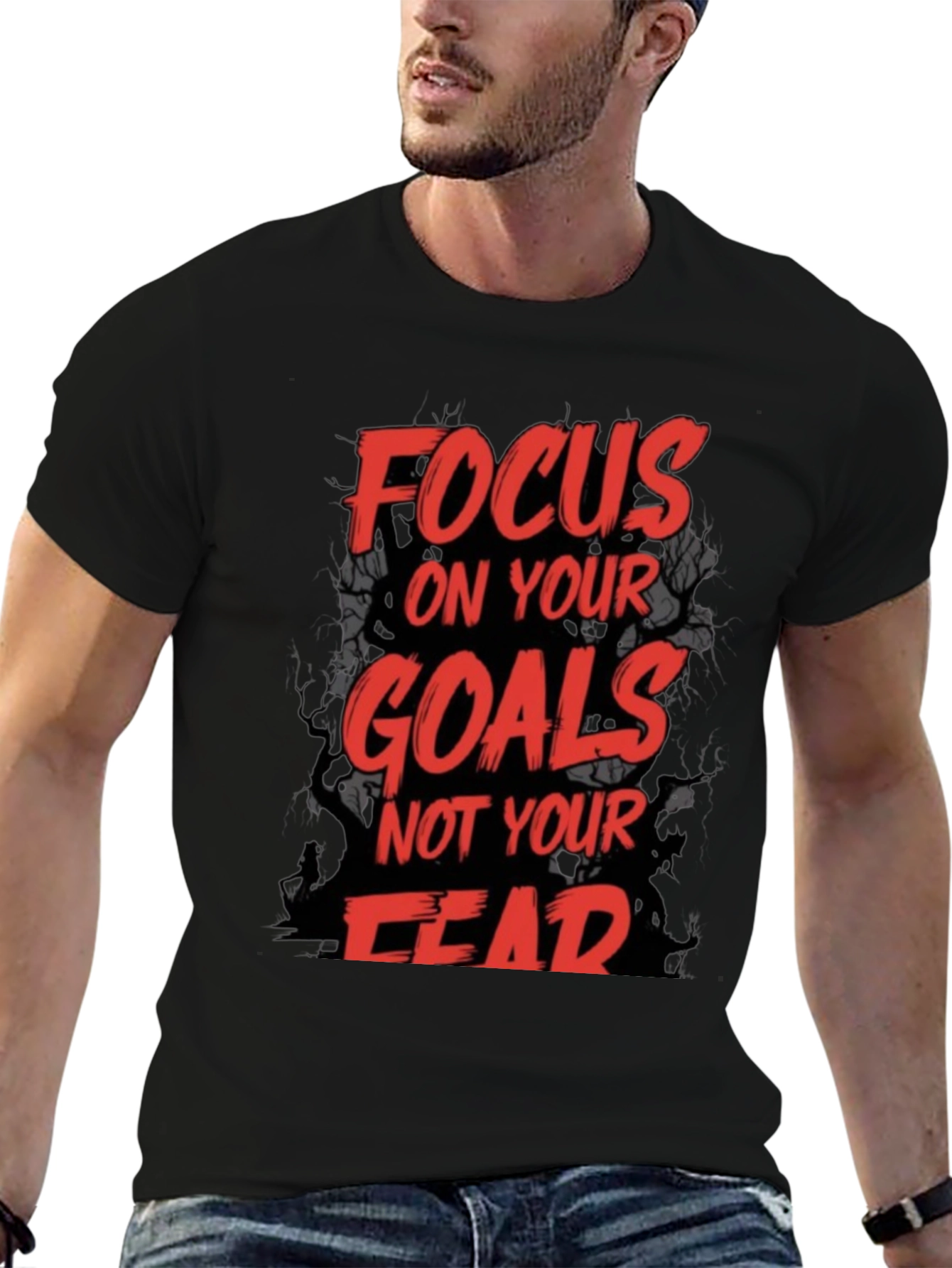 Focus on Goals Graphic T-Shirt