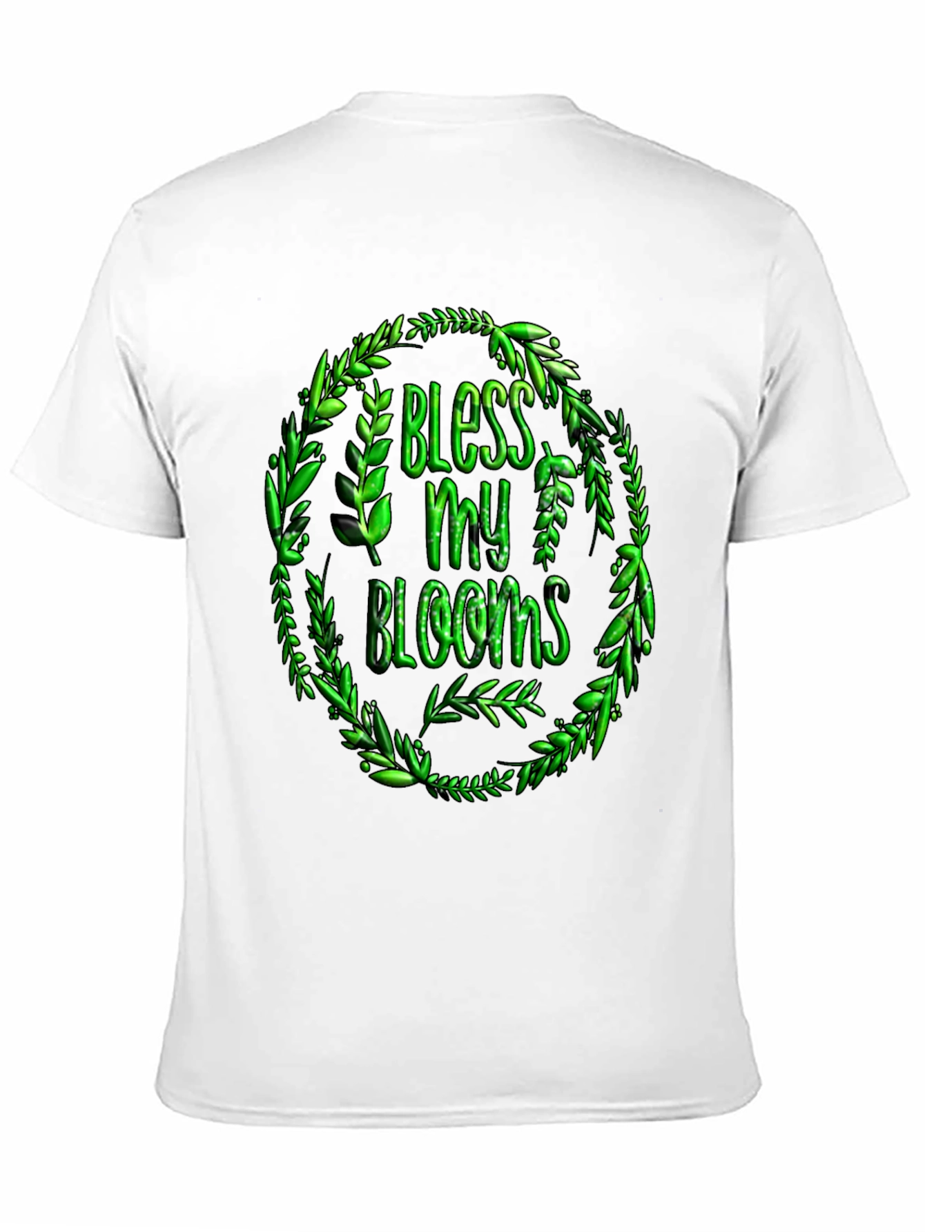 Bless My Blooms Graphic T-Shirt - Black